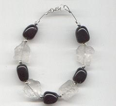 Agate Quartz Bracelet, click for larger picture