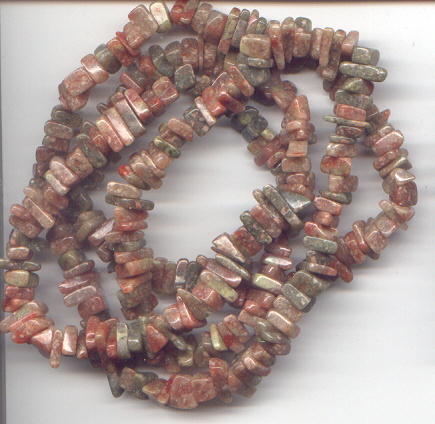 UnakiteNecklace, click for larger picture