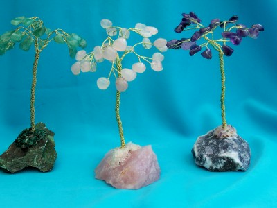 Crystal Gem Trees and Ornaments