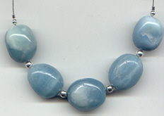 Amazonite Necklace, click for larger picture