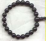 black agate power bracelet.