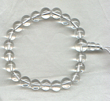 clear quartz power bracelet.