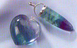 heart and bullet pendants, click for larger picture