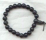 rainbow obsidian power bracelet.