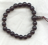 smokey-quartz power bracelet.