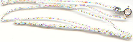 18 inch Sterling Silver Chain, click for larger picture